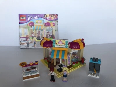 Lego Friends Set # 41006 - Completo - Downtown Bakery Mia Danielle Mini Figuras  Foto 1 de 4