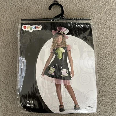 Безумный шляпник Алиса в стране чудес детский костюм L (10-12) по маскировке - Изображение 1 из 2