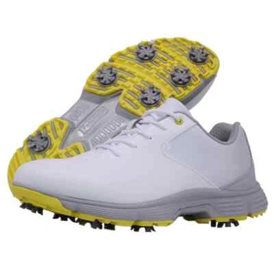 Tenis de golf profesionales para hombre impermeables con picos entrenadores de golf zapatos de gran tamaño Foto 1 de 4