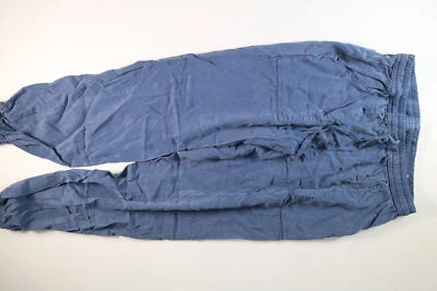 Женские РОЗОВЫЕ от Victorias Secret синие брюки на шнурке маленькие б/у в отличном состоянии - Изображение 1 из 4