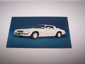 Chevrolet Camaro 1975 - blanco - postal - Imagen 1 de 2