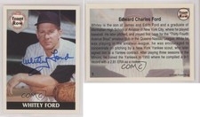 1992 Front Row The All-Time Great Series Whitey Ford (Autographed) #1.2 Auto HOF