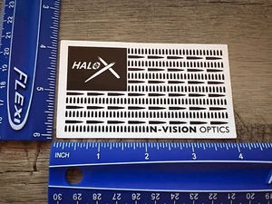 N-Vision Optics Halo X OEM Original Firearms Decal Sticker New! Shot Show 2023 - Picture 1 of 1