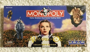 NIB Sealed MONOPOLY The Wizard of Oz Collector's Edition Vintage 1998 Board Game - Picture 1 of 5