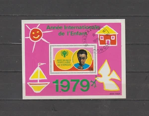 Kongo-Block-Int.-Jahr des Kindes-1979-gestempelt -TOP - Bild 1 von 1