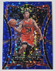 2019-20 Panini Select Wendell Carter Jr. Prizm Premier Level Disco Blue SSP /25 - Picture 1 of 2