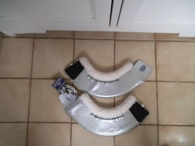 Sprungglocken hellgrau mit Straß-Steinen Gr. S - Bild 1 von 2