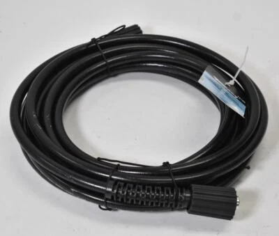 Manguera de lavadora de alta presión Forney 1/4" x 25' 3000 PSI accesorio negro 75186 Foto 1 de 4