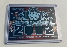 R51,922 - 2020 Leaf Pop Century And The Winner Is Quad Relic Halle Berry #2/25 