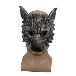 Humble Hungry Scary Wolf Mask Halloween Horror Animal Mask Masquerade Mask Props - Picture 1 of 12