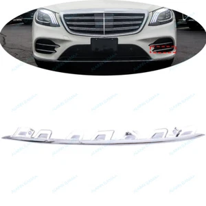 Left Lower Front Bumper Grille Molding Trim t For Mercedes Benz W222 S S450 S560 - Picture 1 of 4