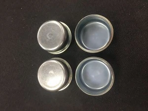 Qty 4 Trailer 1.98" Grease Cover Dust Cap 2K & 3.5K Axle FREE SHIPPING! - Foto 1 di 1