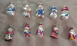 NWOB Glass Christmas Ornaments - Picture 1 of 5