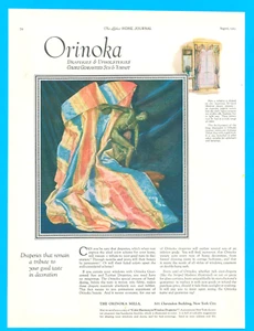 1923 DRAPERIES curtains antique art PRINT AD window style upholstery home - Picture 1 of 1