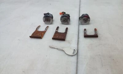 Jeep TJ Wrangler 3 Matched Full Door Lock Cylinders w Key 2003-2006  150139 - Image 1 of 4