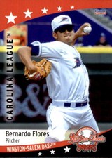 2018 Carolina League All-Stars Choice 21 Bernardo Flores Baldwin Park California