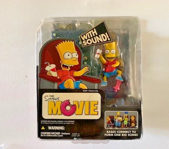 Película interactiva McFarlane Los Simpson Mayhem Bart Simpson Matt Groening Foto 1 de 1