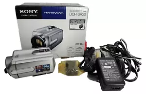 Sony Handycam DCR-SR20 80GB HDD 50x Digital Camcorder Working - No USB or CD-ROM - Picture 1 of 19