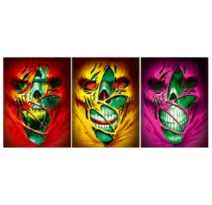 Horror Skull 11.6" x 15.5" 3D Flip poster heavy duty #6 - Picture 1 of 1