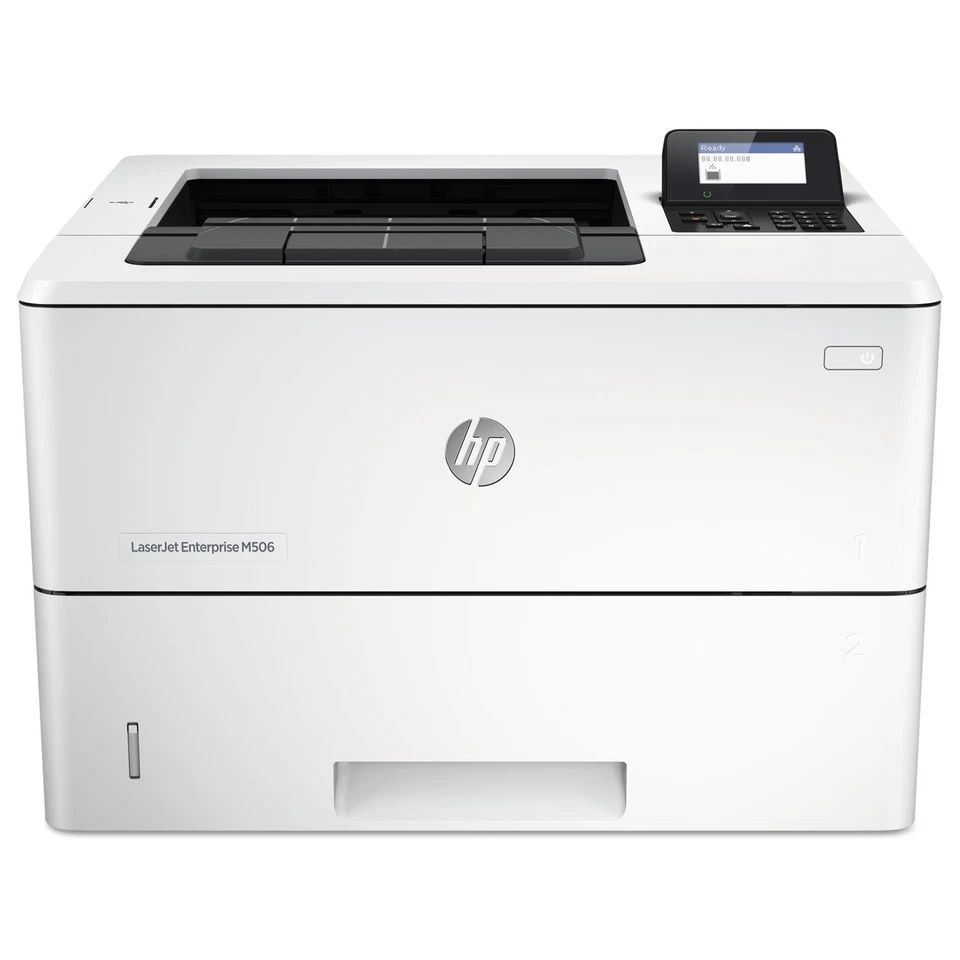 HP LaserJet Enterprise M506n Monochrome Printer (F2A68A) - 45 ppm Fast Printing - Image 1 of 4