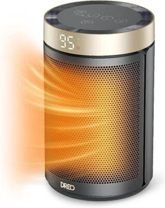 Portable Electric Heater for Office Bedroom Thermostat 1500W Ceramic Fast Heater - Picture 1 of 4