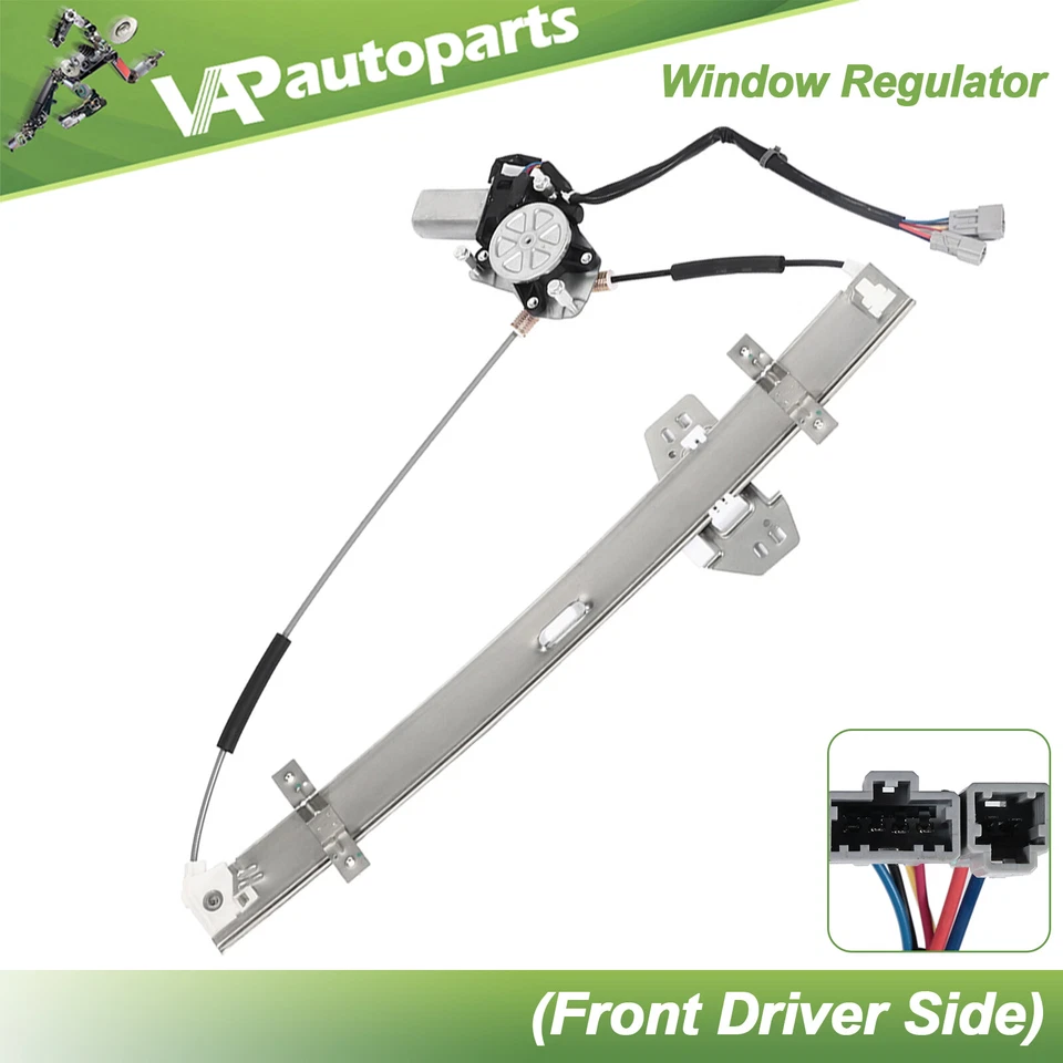 Regulador de ventana eléctrica delantero izquierdo con motor Honda Odyssey 2003-2004 Foto 1 de 4