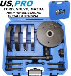 US PRO Tools 78mm Wheel Bearing Install & Removal Kit Ford Volvo Mazda NEW 6267 - Picture 1 of 3