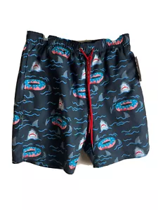 NWT US SURF CLUB HAWAII Men's Drawstring Lined Swim Trunk Shorts Jaws - Picture 1 of 6