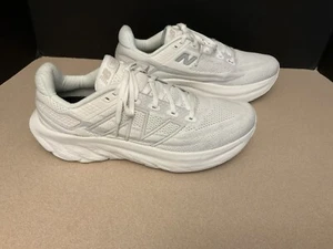 New! Mens New Balance Fresh Foam X 1080v13 White/Grey Running Shoes. Size 10D. - Picture 1 of 10