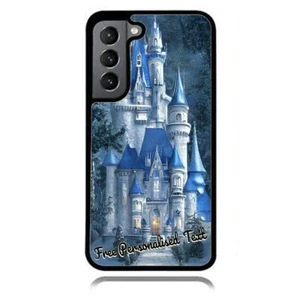 Texto Personalizado Para Samsung Galaxy Funda Trasera Serie - Castillo Cuento de Hadas - Imagen 1 de 1