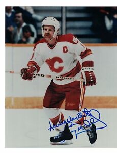 Lanny McDonald Calgary Flames Signed 8" x 10" Photo W/Our COA READ DESC.