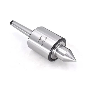 Precision Revolving Live Center MT1, Triple Bearing Morse Taper Shank Lathe Tool - Picture 1 of 1