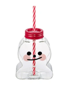 Starbucks Korea 2022 Christmas 22 Holiday Happysnow Glass Cold Cup 473 ml - Picture 1 of 2