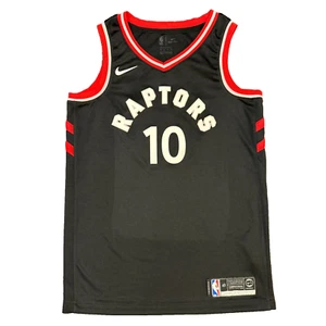 Nike Demar Derozan Toronto Raptors Black Swingman Jersey Men 40 S Small - Foto 1 di 10
