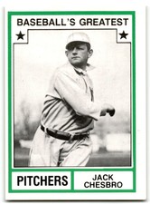 1987 TCMA 1982 Greatest Pitchers Jack Chesbro New York Yankees #19