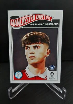 2023 Alejandro Garnacho Topps Living Set Rookie RC  - Image 1 of 2