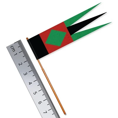 Timpo Repro: Knights Diamond Flag / Banner (Vinyl) 1:32 Scale. See Info - Image 1 of 4