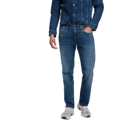 Cross Herren Jeans Antonio E 161-154 Relaxed Fit in dark blue - Bild 1 von 4