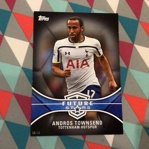 Andros Townsend RC Future Stars 6/10 made 5x7 Black 2014-2015 Topps Premier Gold - Foto 1 di 2
