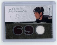 Mario Lemieux 2007-08 O-Pee-Chee Premier Remnants Triples /100 (LaBr) #PR-ML