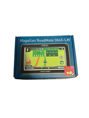 Magellan RoadMate 3045-LM GPS Navigation System With Lifetime Maps & Traffic Upd - Image 1 of 4