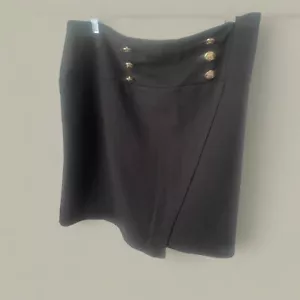 It’s Black Pleated Mini Skirt Plus Size 2XL - Picture 1 of 3