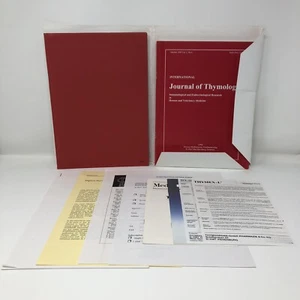 The International Journal of Thymology 1993 Vol 1 No 1 & 2 1994 Vol 2 No 3 & 4 - Foto 1 di 12