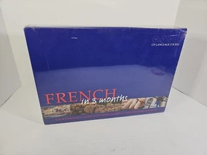 French In 3 Months CD Language Course -SEALED-A3 - Picture 1 of 4
