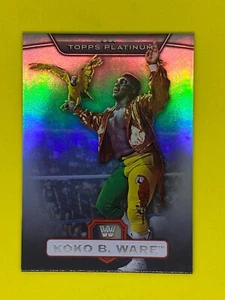 Koko B Ware WWE Topps 2010 Platinum Wrestling Trading Card Thick Refractor 95 - Picture 1 of 1