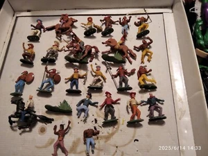 LOTTO SOLDATINI SWOPPET - FAR WEST- ANNI'70-1/32- HONG KONG - Foto 1 di 10