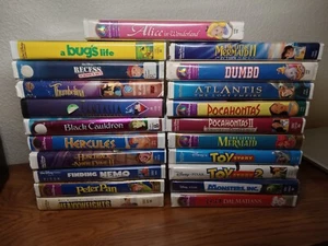 VHS- Lot of 21 Walt Disney- Alice in Wonderland, Heavyweights, Toy Story - Picture 1 of 6