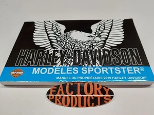 GENUINE HARLEY DAVIDSON 2019 Sportster Owner Manual French Canadian 94000535FRCN - Picture 1 of 5
