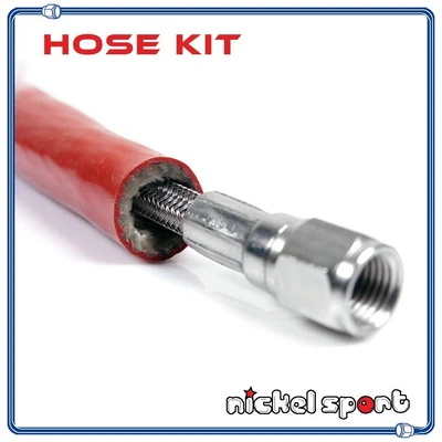 Cubierta de tubo aislante de fibra de vidrio de silicona ID 20 mm + 260 °C Foto 1 de 2