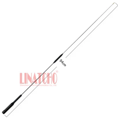 Antenna a frusta autoradio lunga raggio PL259 SBB4 VHF UHF dual band 144 430 MHz nera - Immagine 1 di 4